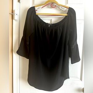 Mia Mia size XL Elegant Black Women's Top